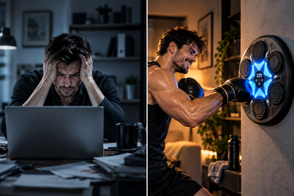 Antes y después: de estrés a energía con Panel de Boxeo CORE